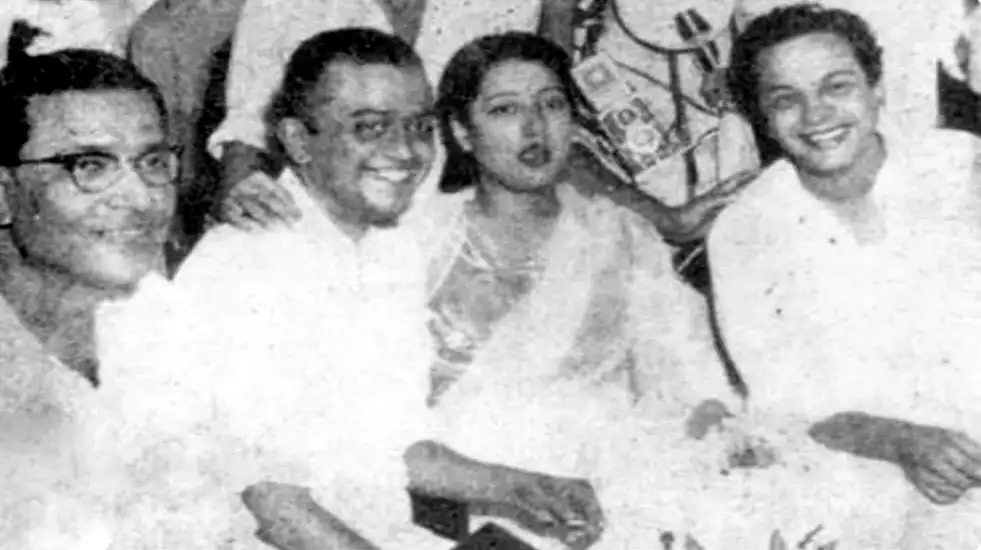 suchitra sen bhanu suchitra sen and bhanu bandopadhyay uttam kumar