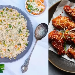 korean-fried-chicken-ar-fried-rice
