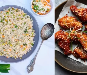 korean-fried-chicken-ar-fried-rice