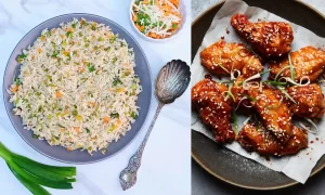 korean-fried-chicken-ar-fried-rice