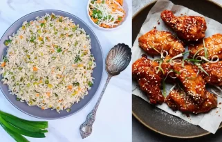 korean-fried-chicken-ar-fried-rice