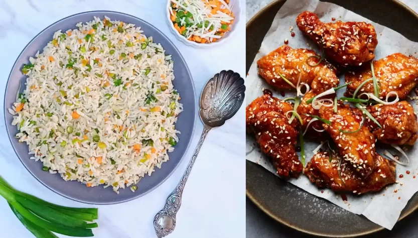 korean-fried-chicken-ar-fried-rice