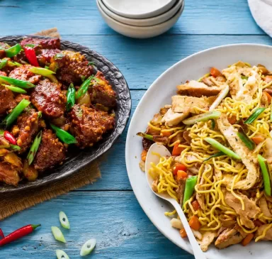 egg-chicken-noodles-chili-fish-recipe