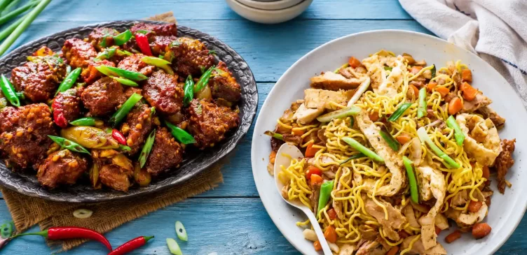 egg-chicken-noodles-chili-fish-recipe