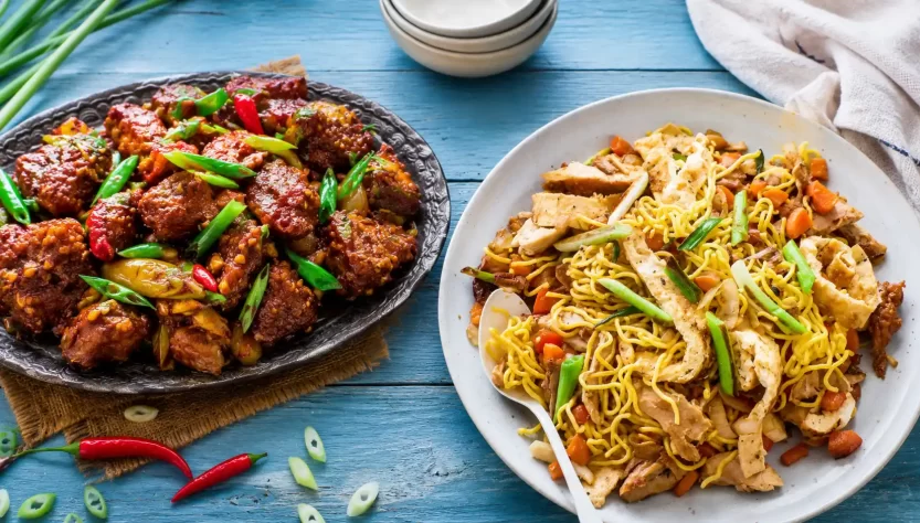 egg-chicken-noodles-chili-fish-recipe