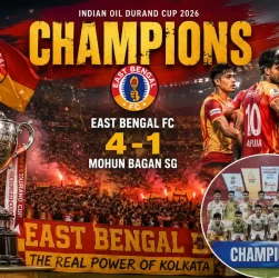 East Bengal Durand Cup 2026 champions after 4-1 victory over Mohun Bagan