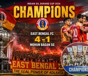 East Bengal Durand Cup 2026 champions after 4-1 victory over Mohun Bagan