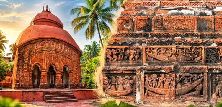 দ্বারহাট্টার ঐতিহাসিক দ্বারিকাচণ্ডী ও রাজ-রাজেশ্বর মন্দিরের প্রাচীন স্থাপত্য ও টেরাকোটা শিল্প