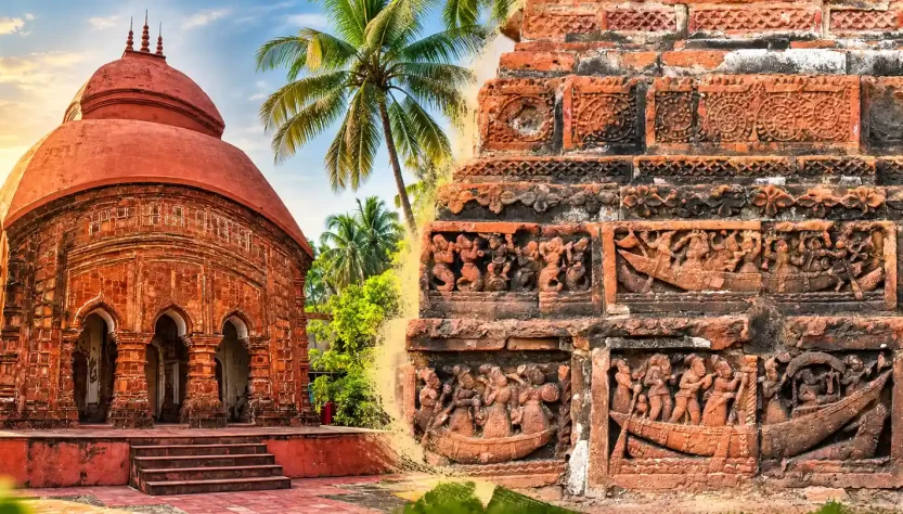দ্বারহাট্টার ঐতিহাসিক দ্বারিকাচণ্ডী ও রাজ-রাজেশ্বর মন্দিরের প্রাচীন স্থাপত্য ও টেরাকোটা শিল্প